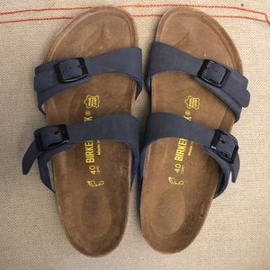 Genuine Birkenstock leather sandals